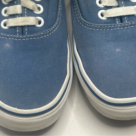 VANS UNISEX OLD SKOOL STYLE Blue CANVAS Lace -Up Men-8 Women-9.5 M EUC - Picture 9 of 10